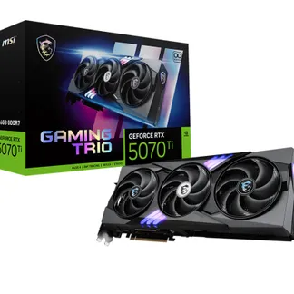 MSI GAMING GeForce RTX 5070 Ti 16G TRIO OC NVIDIA 16 GB GDDR7 MSI GAMING GeForce RTX 5070 Ti 16G TRIO OC NVIDIA 16 GB GDDR7