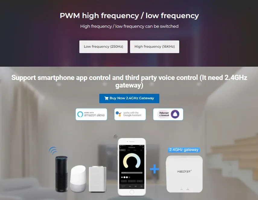 Synergy 21 LED Controller CCT (2 wires) 2,4G *Milight/Miboxer* – Bild 5