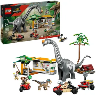 76973 Jurassic World Raptor & Titanosaurus: Große Fährtensuche, Konstruktionsspielzeug 76973 Jurassic World Raptor & Titanosaurus: Große Fährtensuche, Konstruktionsspielzeug