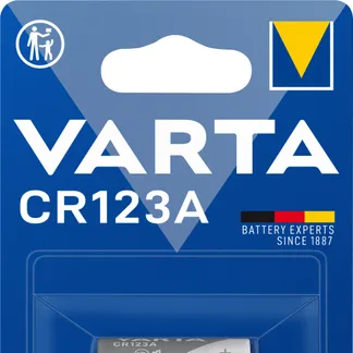Batterie Photo CR123A 3V *Varta* 1-Pack Batterie Photo CR123A 3V *Varta* 1-Pack