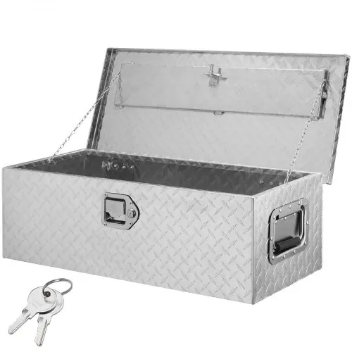 VEVOR 762 x 330 x 244 mm Werkzeugkasten für Lkw-Ladefläche, Abschließbar 64 L Truckbox Werkzeugbox Aufbewahrungs-Werkzeugkasten, 30 kg Tragfähigkeit Werkzeugkiste Organizer für Wohnmobil, PKW usw. VEVOR 762 x 330 x 244 mm Werkzeugkasten für Lkw-Ladefläche, Abschließbar 64 L Truckbox Werkzeugbox Aufbewahrungs-Werkzeugkasten, 30 kg Tragfähigkeit Werkzeugkiste Organizer für Wohnmobil, PKW usw.