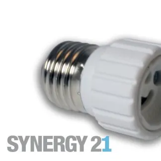 Synergy 21 LED Adapter für LED-Leuchtmittel E27->GU10 Synergy 21 LED Adapter für LED-Leuchtmittel E27->GU10