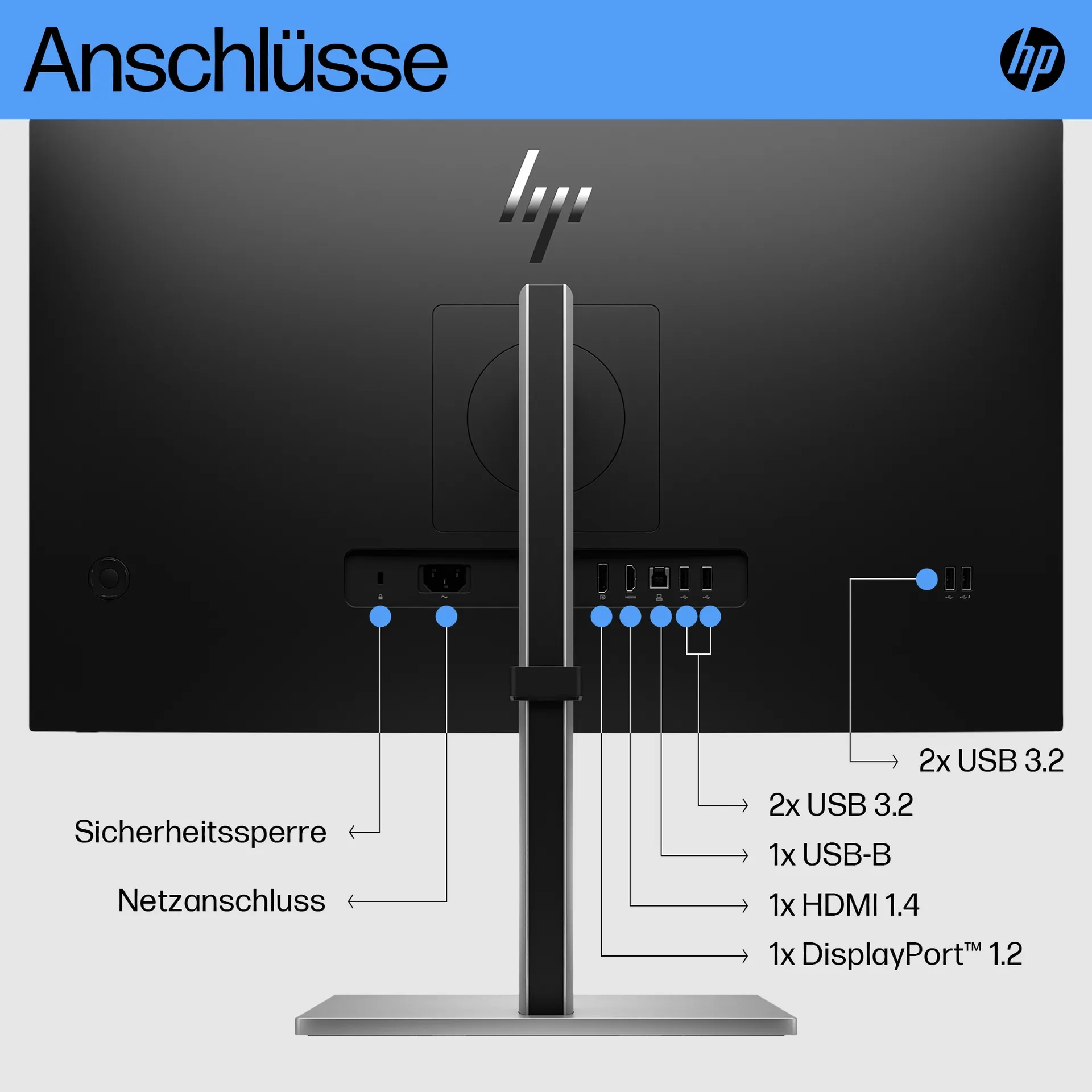 HP E27 G5 FHD Monitor – Bild 4