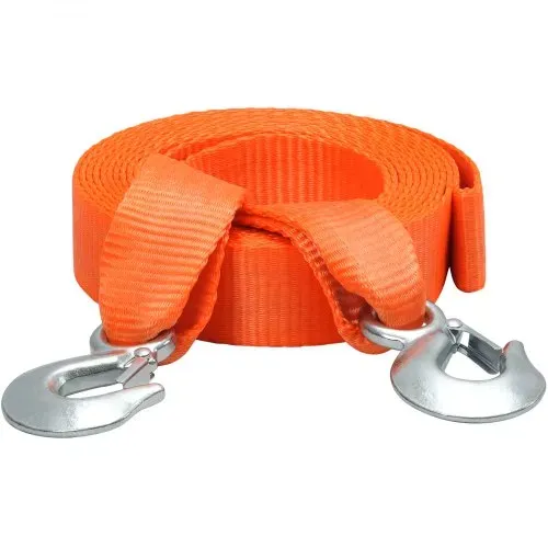 VEVOR Abschleppgurt für ATV mit Haken, 50,8 mm x 6,1 m, Abschleppseil, Bruchfestigkeit von 7700 kg, Bergungsseil mit Sicherheitshaken für LKW und Fahrzeuge, Abschleppzubehör für Pannenhilfe – Bild 9