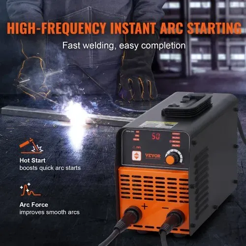 VEVOR Schweißgerät ARC 200A Stab/Lift WIG 2-in-1 Schweißer Elektroden Hot Start – Bild 3
