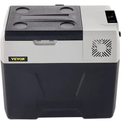 VEVOR Kompressor-Kühlbox 40 L mit App-Steuerung und Rädern für Unterwegs, -20 bis 20 °C, 12/24 V DC und 120/240 V AC, Tragbarer Auto-Kühlschrank mit USB-Anschluss für Camping, Wohnmobil, Boot und Lkw – Bild 9