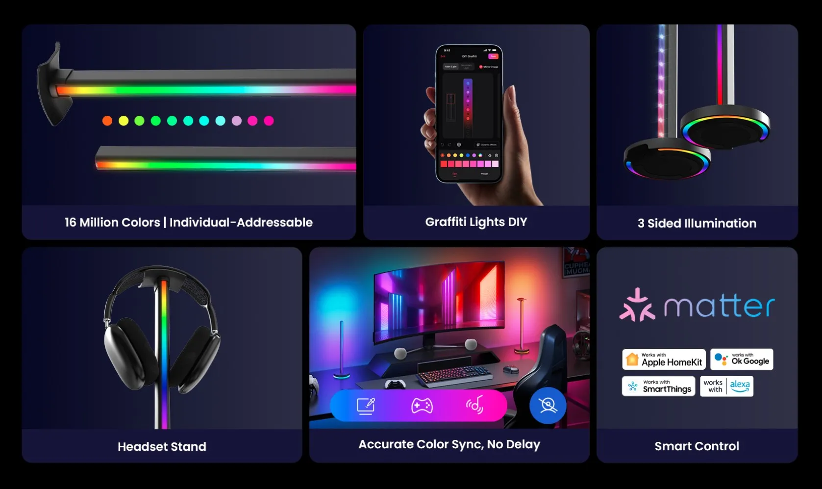 Yeelight Beam Rgbiclight Bar - 2 Pack – Bild 5