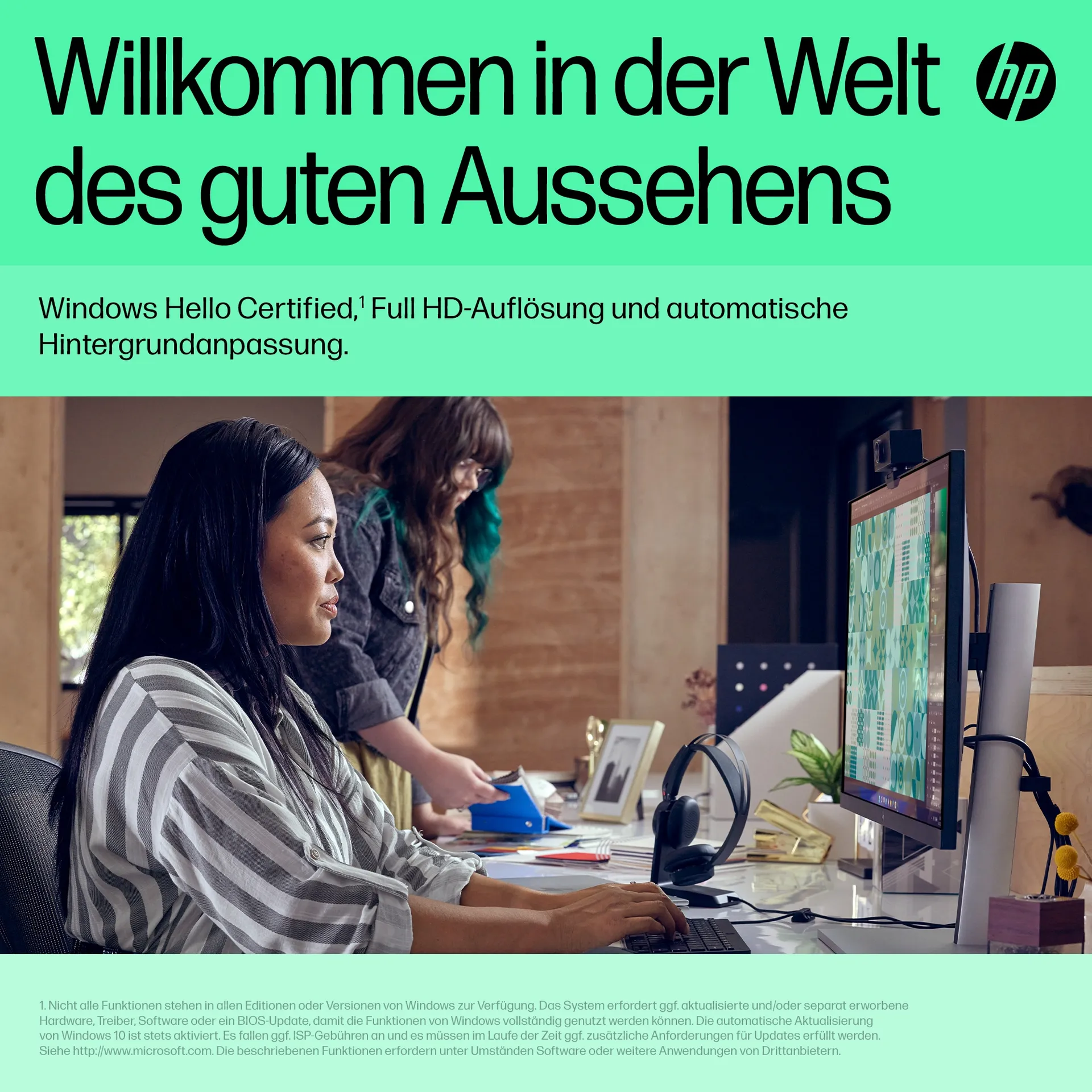 HP 625 FHD-Webcam – Bild 2
