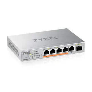 Zyxel XMG-105HP Unmanaged 2.5G Ethernet (100/1000/2500) Power over Ethernet (PoE) Silber Zyxel XMG-105HP Unmanaged 2.5G Ethernet (100/1000/2500) Power over Ethernet (PoE) Silber
