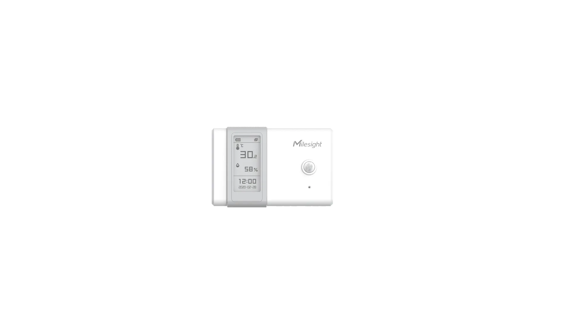 Milesight IoT Indoor Ambience Monitoring Sensor, AM104-868M LoRaWAN / Temp. / Humidity / Light / PIR / E-Ink Display – Bild 3