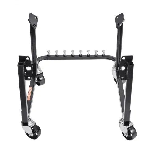 VEVOR U-förmige Motorständer Motorhebewagen (340 kg belastbar), robuster Motorhalter aus Stahl mit 4 Lenkrollen & 4 Hakenpositionen, geeignet für BB-CHEVY- und GEN-1 SB-CHEVY-Motoren – Bild 9