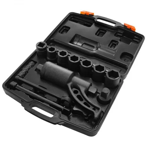 VEVOR Drehmomentvervielfältiger 4800 Nm, Drehmoment Verstärker 1:58, Drehmomentverstärker 25,4 x 25,4 mm, Drehmomentverstärker Radschlüssel Set 21# Quadratisch 24/27/30/32/33/38 mm Kraftschrauber – Bild 8
