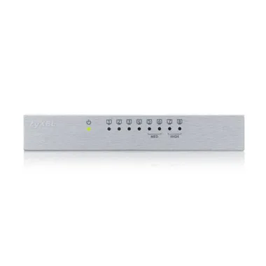 Zyxel Switch unmanaged Layer2 8 Port • 8x 1 GbE • Desktop • Lüfterlos • Metallgehäuse • GS-108BV5 – Bild 3