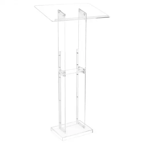 VEVOR Podiumständer Rednerpult (1265 mm) aus Acryl, tragbarer Laptop-Schreibtisch mit breiter Lesefläche & Ablagefläche & Buchstopper, bodenstehend, für Klassenzimmer Hochzeiten Konferenzen VEVOR Podiumständer Rednerpult (1265 mm) aus Acryl, tragbarer Laptop-Schreibtisch mit breiter Lesefläche & Ablagefläche & Buchstopper, bodenstehend, für Klassenzimmer Hochzeiten Konferenzen