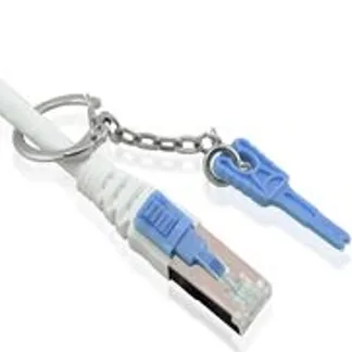 Patchkabel RJ45, CAT6A 500Mhz, 3m, grau, S-STP(S/FTP), mit Schloss, AWG26, Synergy 21 Patchkabel RJ45, CAT6A 500Mhz, 3m, grau, S-STP(S/FTP), mit Schloss, AWG26, Synergy 21