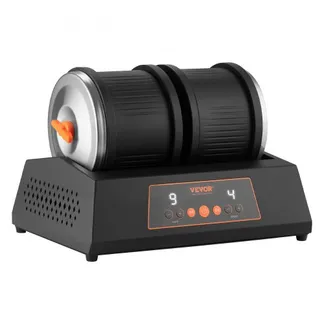 VEVOR elektrische Poliermaschine Steinpolierer mit 3,63 kg belastbarer Doppeltrommel, 4 Drehzahlstufen, Steinpolierset mit 9-Tage-Poliertimer & intuitivem Bedienfeld & Adapter, Schwarz VEVOR elektrische Poliermaschine Steinpolierer mit 3,63 kg belastbarer Doppeltrommel, 4 Drehzahlstufen, Steinpolierset mit 9-Tage-Poliertimer & intuitivem Bedienfeld & Adapter, Schwarz