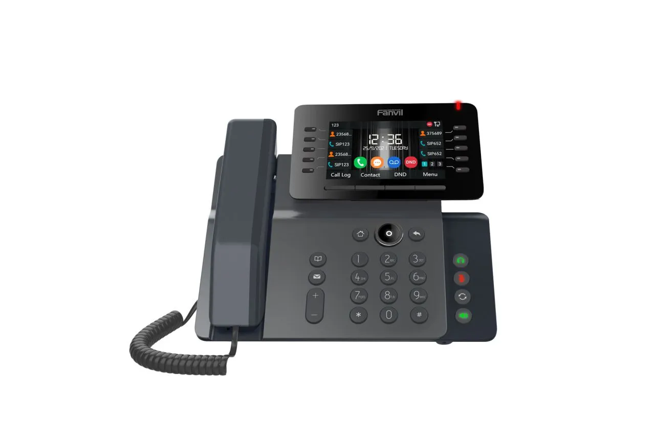 Fanvil V65, Prime Business Phone / SIP / POE / Gigabit / USB-Port / Bluetooth / Wi-Fi Fanvil V65, Prime Business Phone / SIP / POE / Gigabit / USB-Port / Bluetooth / Wi-Fi