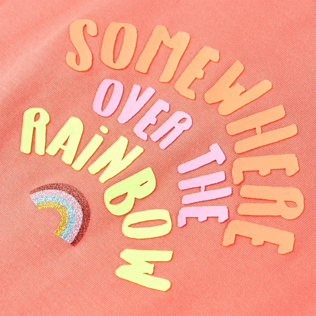 vidaXL Kinder-T-Shirt Korallenrosa 140 – Bild 4