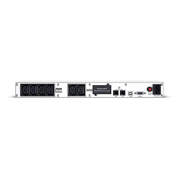 CyberPower OR600ERM1U Line-Interactive USV 600VA/360W Rackmount 1U,USB (HID), AVR, LCD, Ausgang (6) IEC, Expansion Port für opt. Netzwerkkomunikation – Bild 3