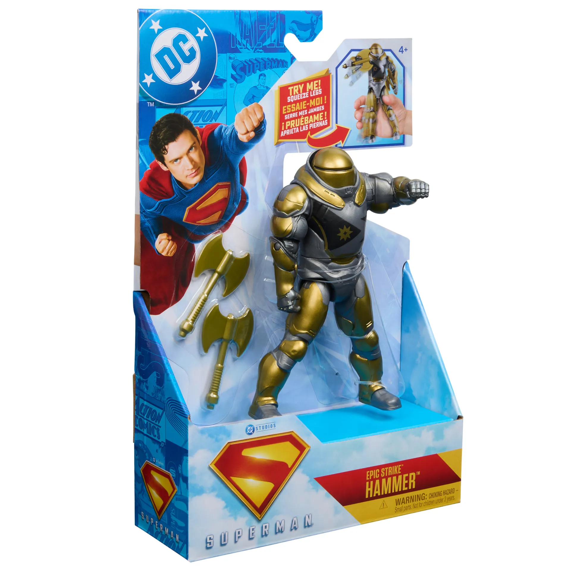 DC Comics Superman - 15cm The Hammer Deluxe Action-Figur – Bild 7