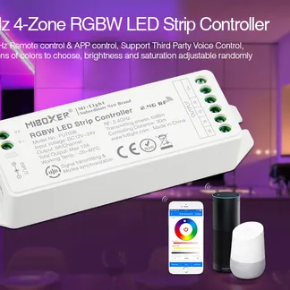 MiBoxer FUT038M LED Controller RGB-W 2,4GHz DC12/24V für LED Strips MiBoxer FUT038M LED Controller RGB-W 2,4GHz DC12/24V für LED Strips