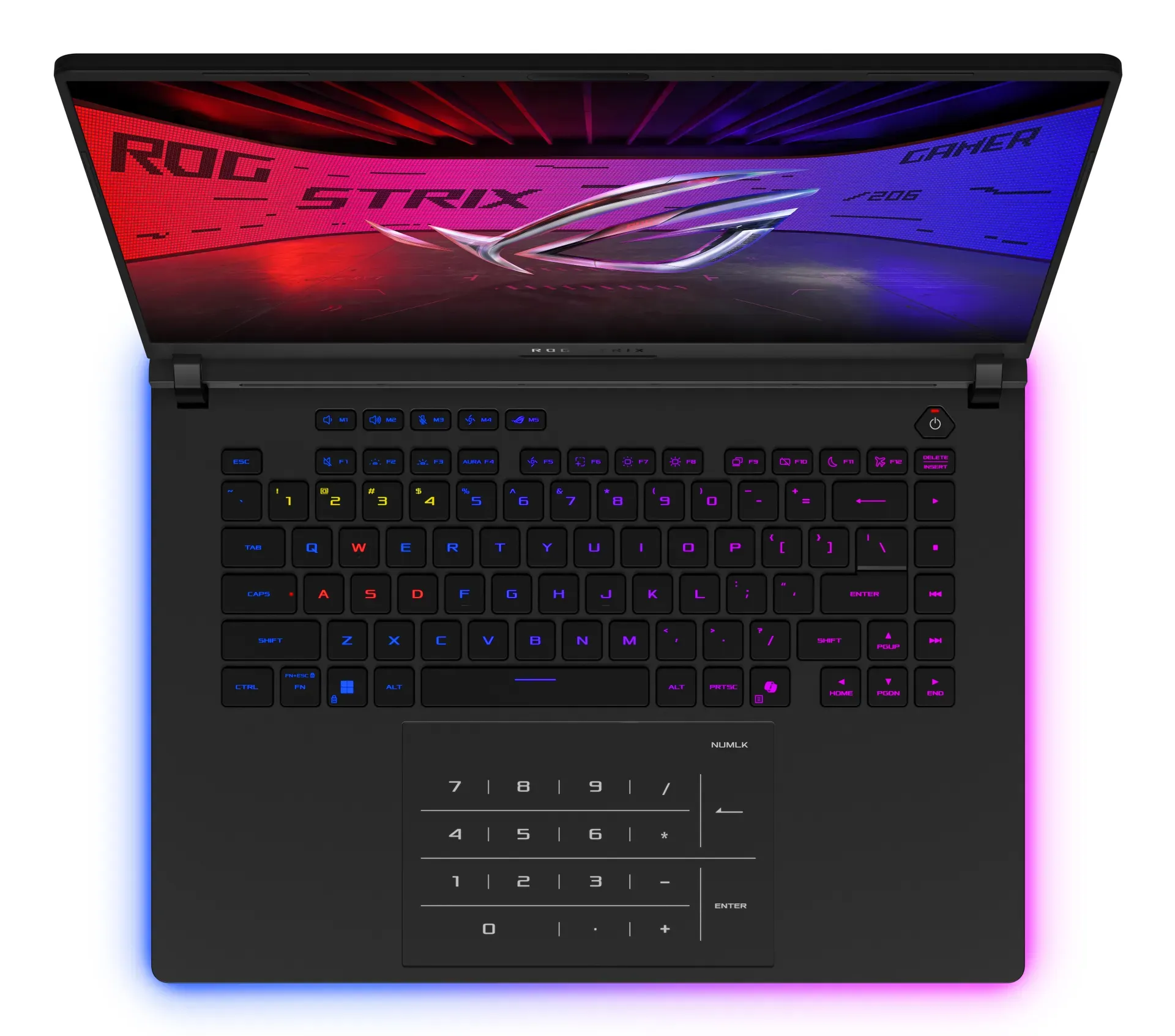 ASUS ROG Strix SCAR 16 G635LX-RW018W Intel Core Ultra 9 275HX Laptop 40,6 cm (16") WQXGA 32 GB DDR5-SDRAM 1 TB SSD NVIDIA GeForce RTX 5090 Wi-Fi 7 (802.11be) Windows 11 Home Deutsch Schwarz – Bild 5