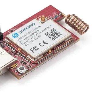 DRAGINO · LoRa · LA66 USB-Adapter mit Gehäuse & SMA· LA66-EU868 DRAGINO · LoRa · LA66 USB-Adapter mit Gehäuse & SMA· LA66-EU868