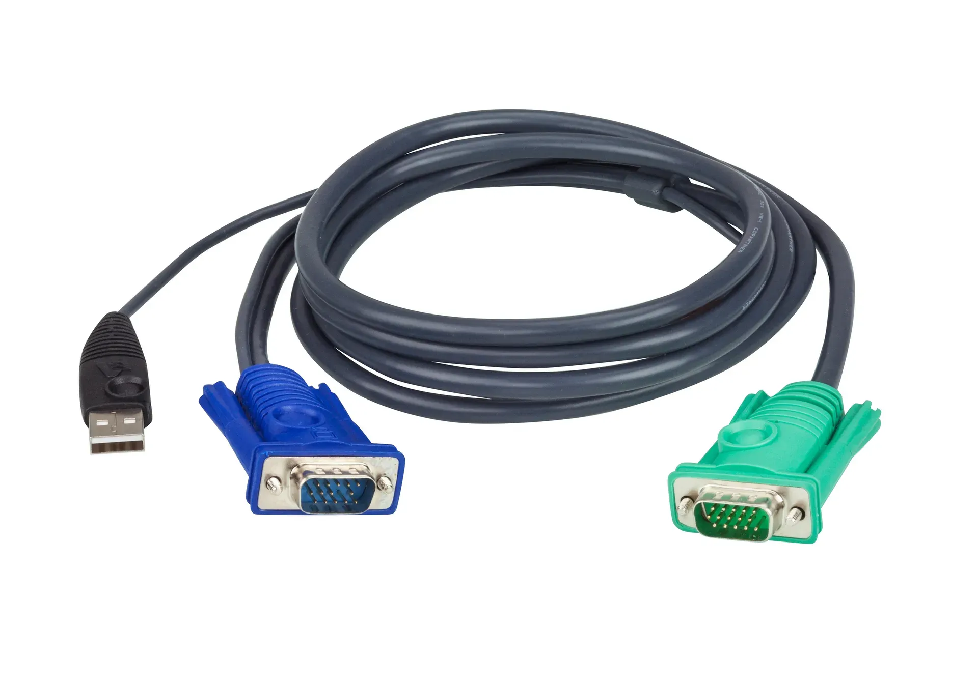 ATEN USB-KVM-Kabel mit 3-in-1-SPHD, 3 m ATEN USB-KVM-Kabel mit 3-in-1-SPHD, 3 m