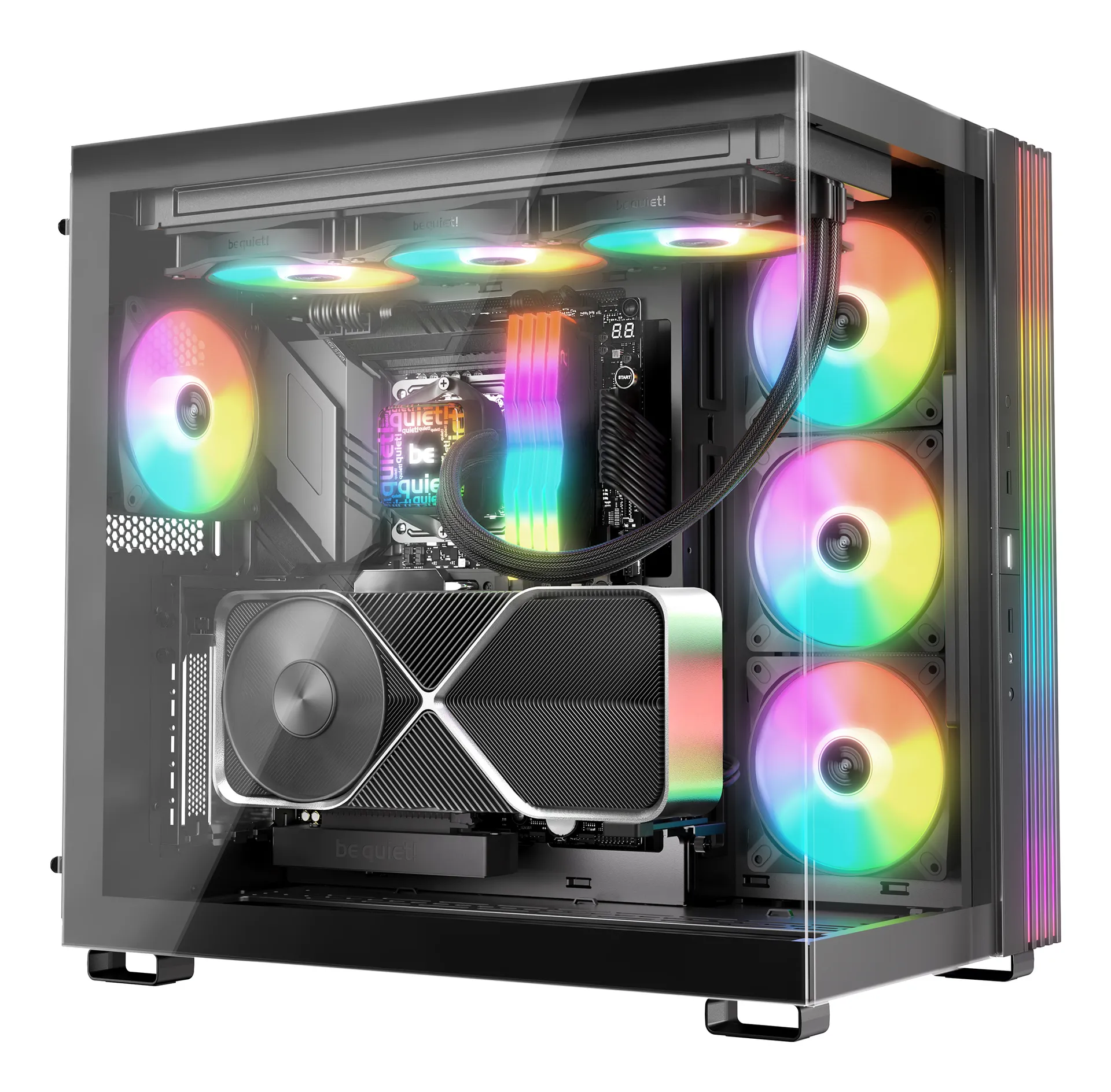 be quiet! PURE LOOP 3 LX Prozessor All-in-One-Flüssigkeitskühler 12 cm Schwarz 1 Stück(e) – Bild 5