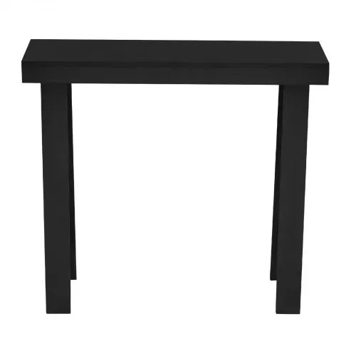 VEVOR Konsolentisch Eingangtisch hinter dem Sofa (91,5 x 30,5 x 81 cm / L x B x H), rechteckiger Beistelltisch aus Mehrschichtplatte für Flur Schlafzimmer Wohnzimmer Foyer, Flurtisch Schwarz Modern – Bild 9