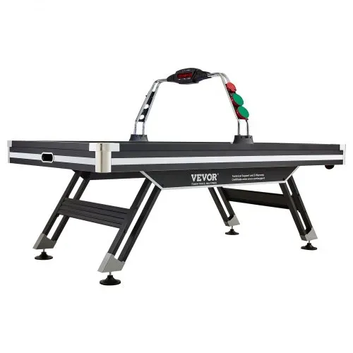 VEVOR luftbetriebener Hockeytisch, Indoor-Hockeytisch für Kinder und Erwachsene, LED-Sporthockeyspiel mit 2 Pucks, 2 Schiebern und elektronischem Punktesystem, Arcade-Gaming-Set für Spielzimmer – Bild 10