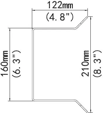 ALLNET IP Kamera zbh. Cornermount/Deckenhalter Eckadapter for ALL-CAM2498-LEP – Bild 3