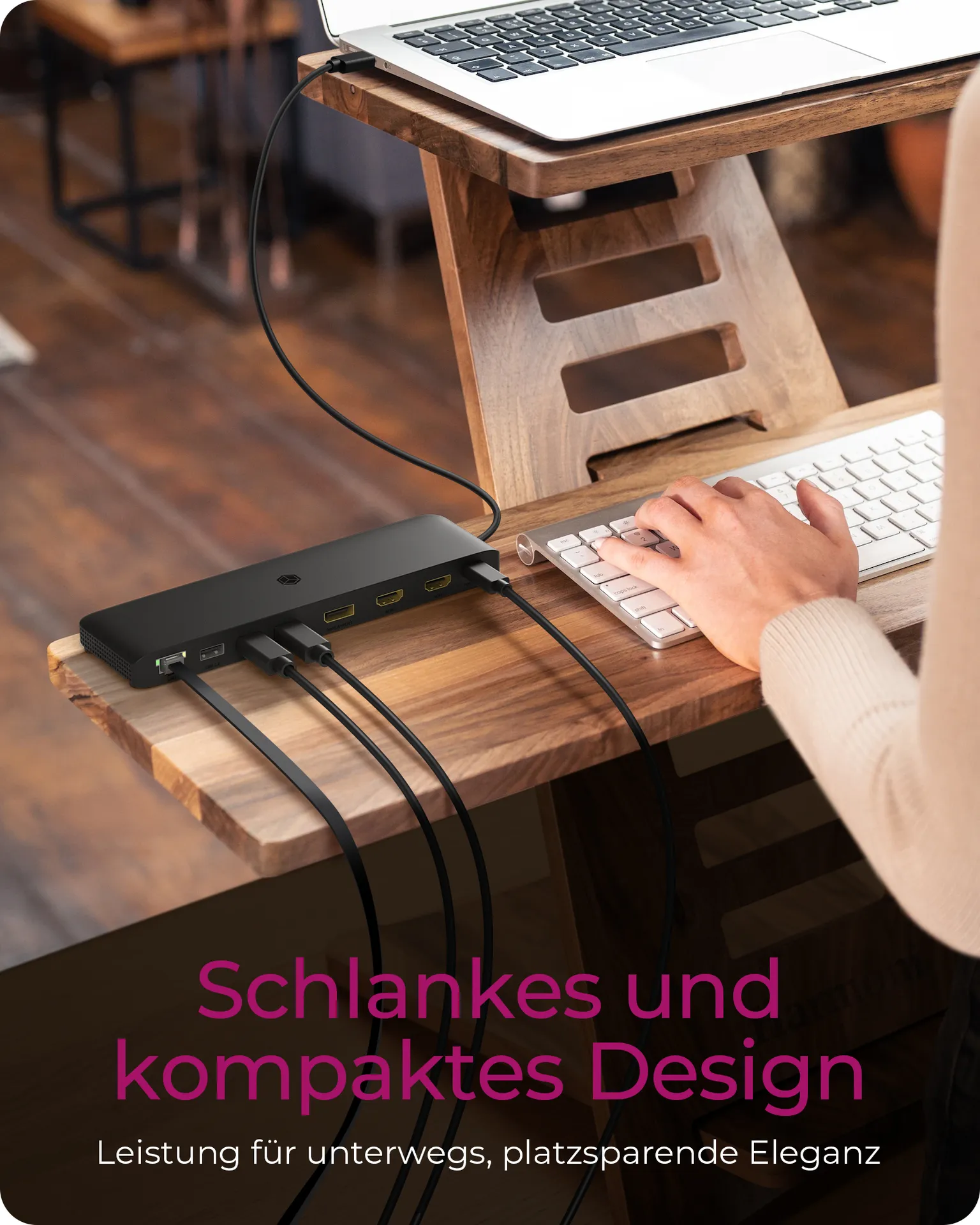 ICY BOX IB-DK2116-C, USB Type-C® Notebook DockingStation mit dreifacher Videoausgabe – Bild 7