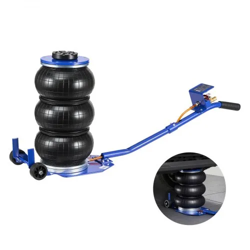 VEVOR pneumatischer Wagenheber 3 t Pneumatikheber mit 6 Stahlrohren & langem Griff & Gummiauflage, 140–450 mm Hubhöhe, schnelles Anheben, Druckluftwagenheber Luftheber für Pkw SUVs Pickups VEVOR pneumatischer Wagenheber 3 t Pneumatikheber mit 6 Stahlrohren & langem Griff & Gummiauflage, 140–450 mm Hubhöhe, schnelles Anheben, Druckluftwagenheber Luftheber für Pkw SUVs Pickups