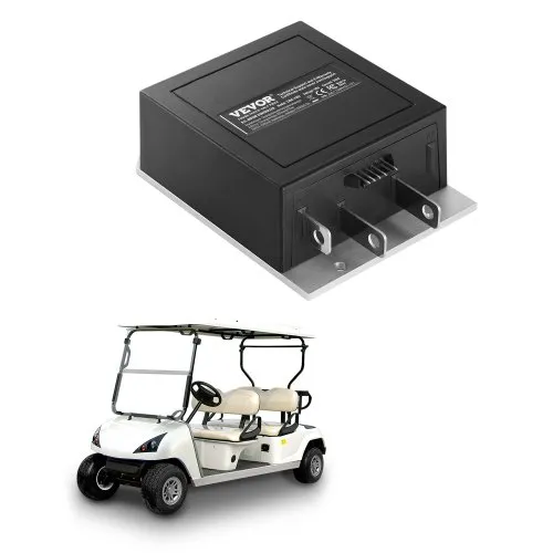 VEVOR Geschwindigkeitsregler Golfwagen, 36V 350A, Ersatz für Gleichstrommotor-Steuerung für EZGO-Golfwagen von 1994–2019, IP65, Gehäuse aus Alu ABS, kompatibel mit Modellen 1206–4301 VEVOR Geschwindigkeitsregler Golfwagen, 36V 350A, Ersatz für Gleichstrommotor-Steuerung für EZGO-Golfwagen von 1994–2019, IP65, Gehäuse aus Alu ABS, kompatibel mit Modellen 1206–4301