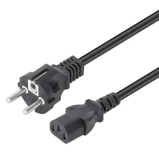 Manhattan Stromkabel C13 auf Schutzkontakt EU CEE 7/7, 3 m Manhattan Stromkabel C13 auf Schutzkontakt EU CEE 7/7, 3 m