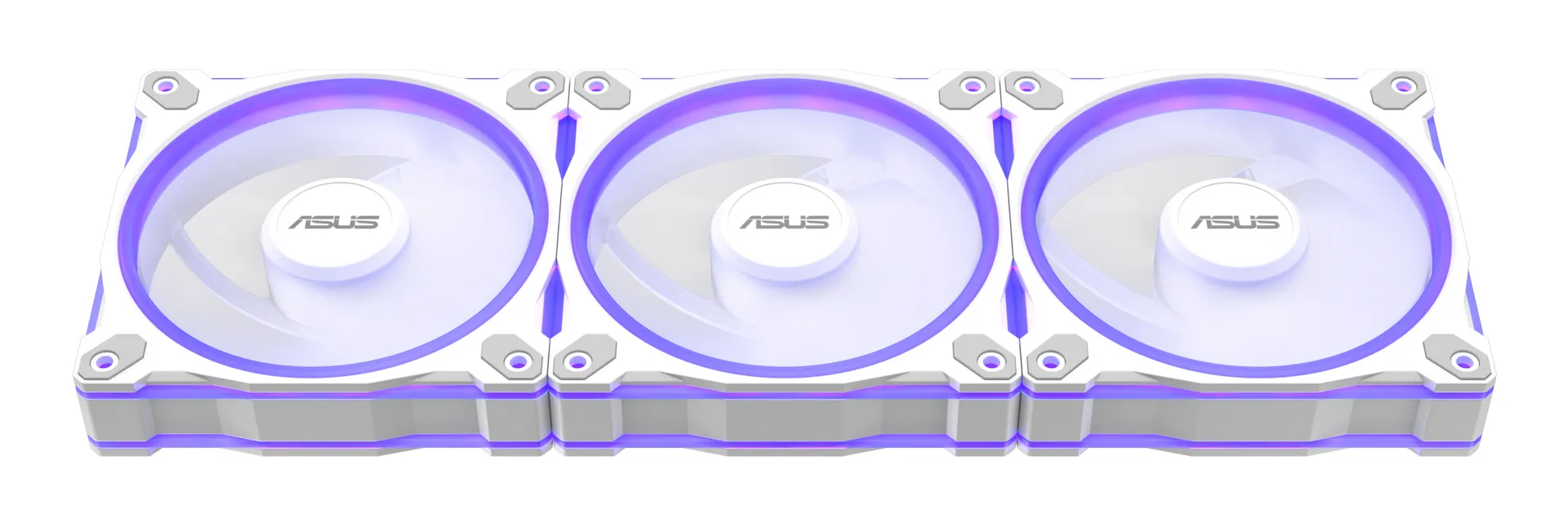 ASUS Prime MR120 Fan ARGB Reverse White 3in1 Computergehäuse Ventilator 12 cm Weiß 3 Stück(e) – Bild 4