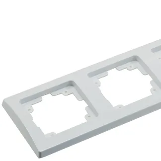 DELPHI 4-fach Rahmen weiß DELPHI 4-fach Rahmen weiß