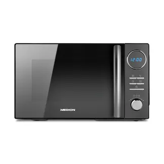 MEDION Mikrowelle MD 11493, Kombination aus Mikrowelle, Grill und Heißluft, 10 Automatikprogramme, 900 W, Digitaler Timer MEDION Mikrowelle MD 11493, Kombination aus Mikrowelle, Grill und Heißluft, 10 Automatikprogramme, 900 W, Digitaler Timer