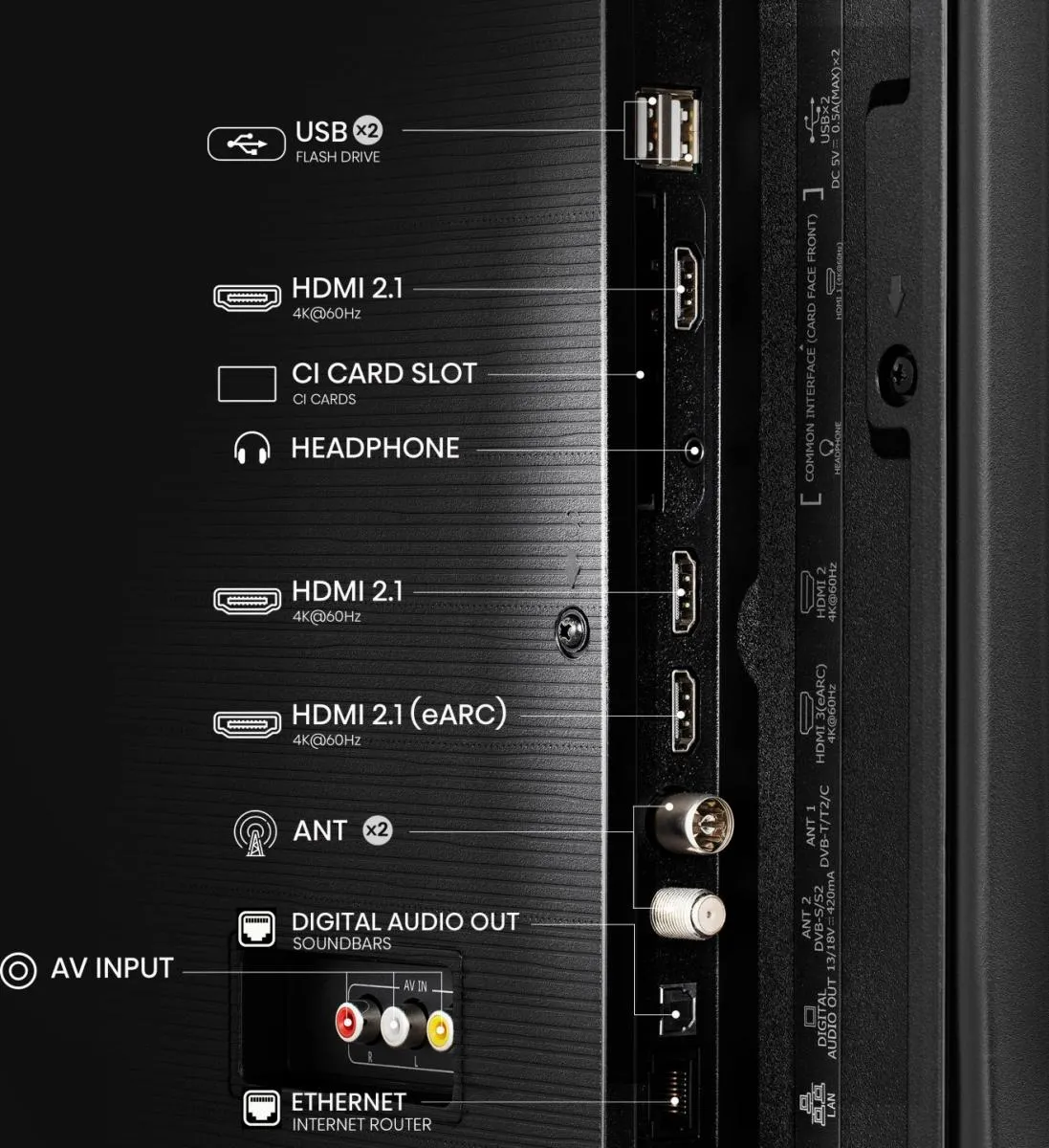 Hisense QLED Smart TV 55E77NQ ČR – Bild 5