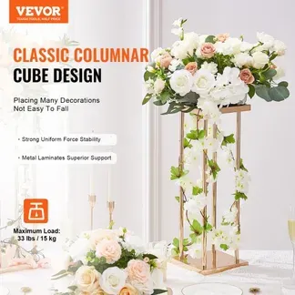 VEVOR 4er-Set Blumenhocker Eckig 20x20x60cm Blumenständer Eisen Beistelltisch Modern Blumensäule Gold-Galvanisierung Pflanzenhocker Pflanzenständer Metallständer für Dekoration von Bars Hotels Cafés VEVOR 4er-Set Blumenhocker Eckig 20x20x60cm Blumenständer Eisen Beistelltisch Modern Blumensäule Gold-Galvanisierung Pflanzenhocker Pflanzenständer Metallständer für Dekoration von Bars Hotels Cafés