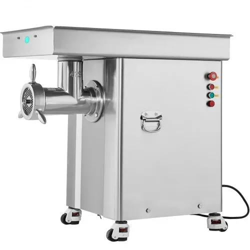 VEVOR kommerzieller Fleischwolf 16,65 kg/min 4000 W elektrischer Fleischwolf mit Klingen & Mahlplatten, elektrische Wurstmaschine, gewerblicher Fleischwolf Edelstahl für Küche Restaurant Metzgerei – Bild 9