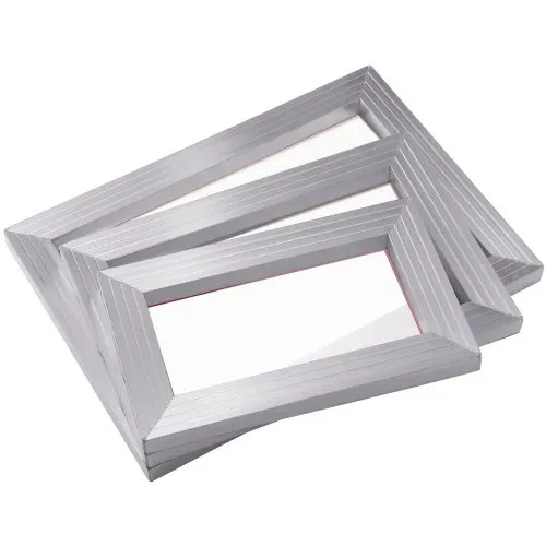 VEVOR Siebdruck Kit, 3 Stk. Aluminium Siebdruck Rahmen 152,4x254 mm/203,2x304,8 mm/254x355,6 mm 110 Mesh, 5 Glitter & Siebdruck Rakel & Folien für T-shirts, DIY Druck usw. – Bild 10