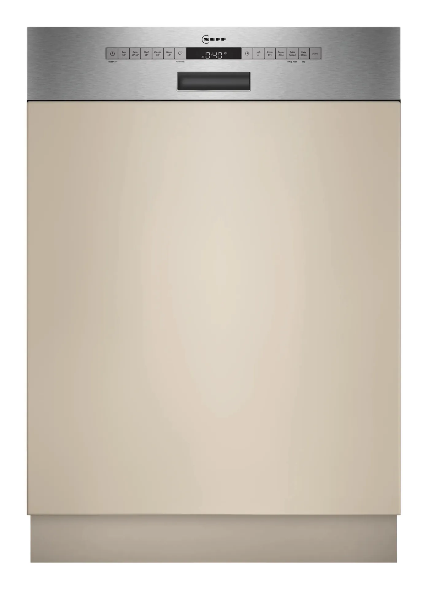 Neff S145HTS04E Spülmaschine Halb integriert 13 Maßgedecke Neff S145HTS04E Spülmaschine Halb integriert 13 Maßgedecke