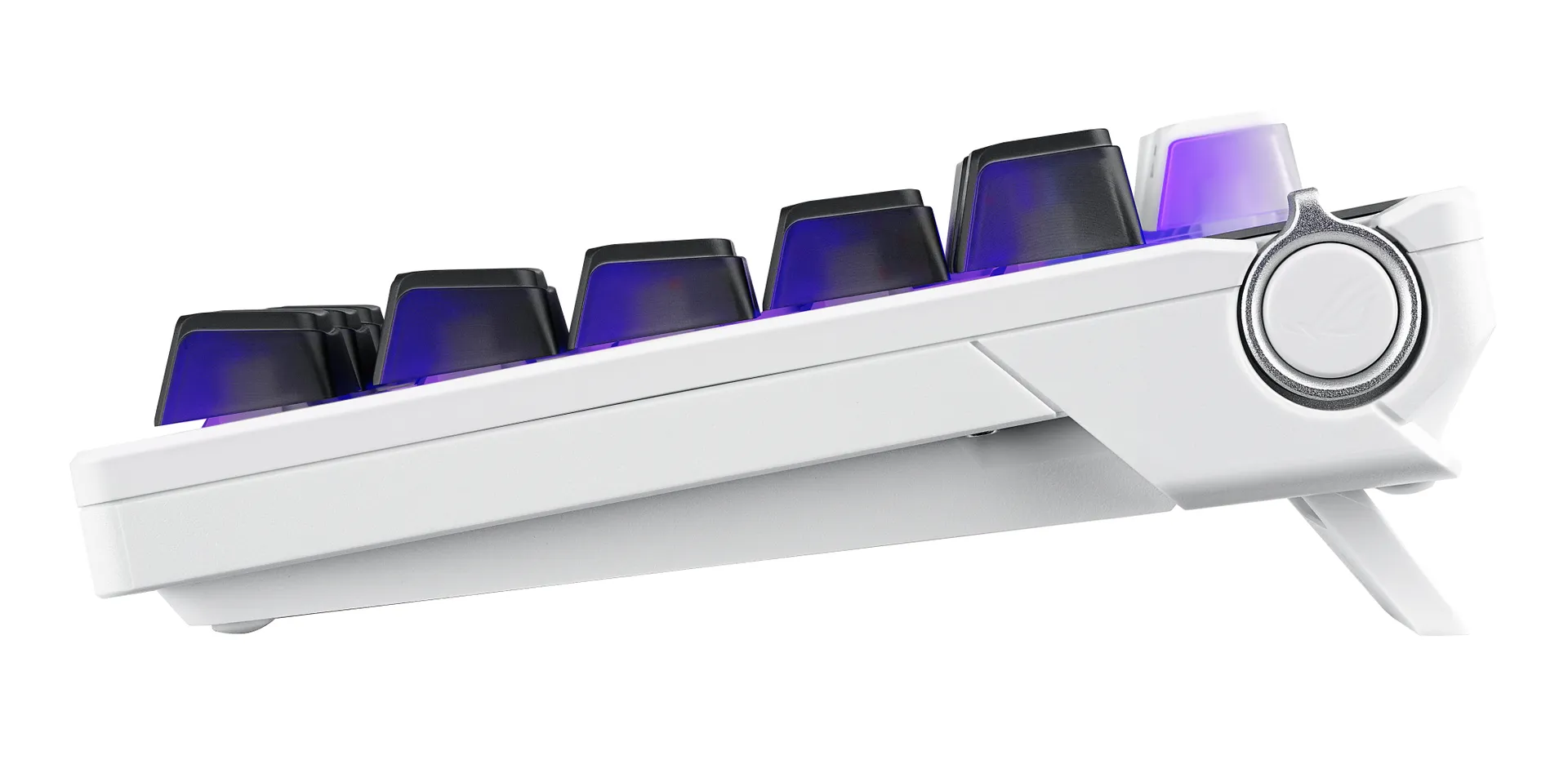 ASUS ROG Azoth X Tastatur Gaming USB + RF Wireless + Bluetooth QWERTZ Weiß – Bild 7