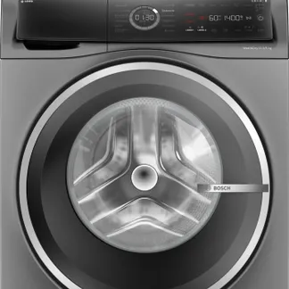 Bosch Serie 8 WNC254AS0 Waschtrockner Freistehend Frontlader Edelstahl Bosch Serie 8 WNC254AS0 Waschtrockner Freistehend Frontlader Edelstahl