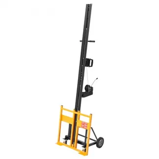 VEVOR Trockenbaulift, Plattenheber mit 68 kg für Decken- & Wandmontage, Ein-Personen-Trockenbau, 1219 x 4878 mm Max. Platten-Vertikalheber mit Rädern, einfacher Transport (Gelb) VEVOR Trockenbaulift, Plattenheber mit 68 kg für Decken- & Wandmontage, Ein-Personen-Trockenbau, 1219 x 4878 mm Max. Platten-Vertikalheber mit Rädern, einfacher Transport (Gelb)