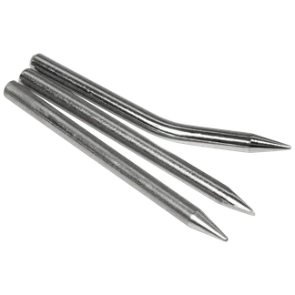 Lötspitzen-Set McPower, 3 Stück: Winkel/Spitze/Flach Lötspitzen-Set McPower, 3 Stück: Winkel/Spitze/Flach