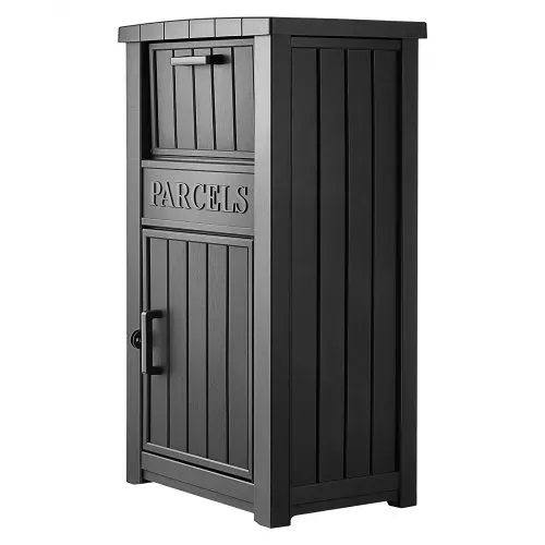 VEVOR Paketbox Briefkasten mit Paketfach Paketbriefkasten 615x473x1121 mm, Empfang der Pakete Direkt vor Haustür, PP-Material, Kapazität für 3–5 Standard-Lieferpakete, Abschließbar & Diebstahlsicher – Bild 10