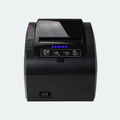 ALLNET Thermo-Bondrucker / Kassendrucker / Küchendrucker ALL-PR606, USB/RS232/LAN/Bluetooth mit Beeper & LED – Bild 2